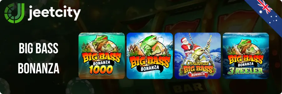 Big Bass Bonanza slot series by Pragmatic Play