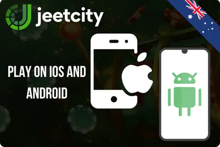 JeetCity Casino mobile play on iOS and Android